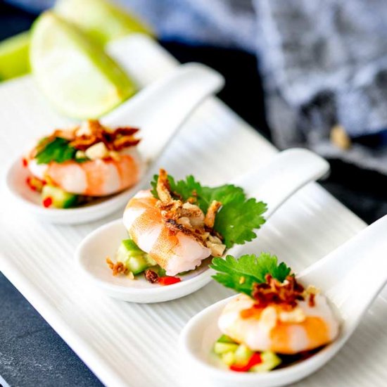 Thai Shrimp Salad Appetizer