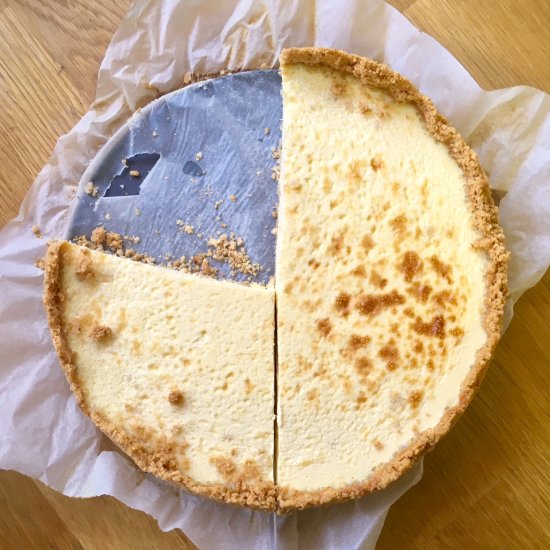 LIGHTER BAKED NEW YORK CHEESECAKE