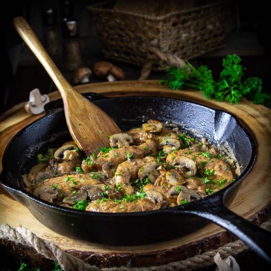 Creamy Chicken Marsala