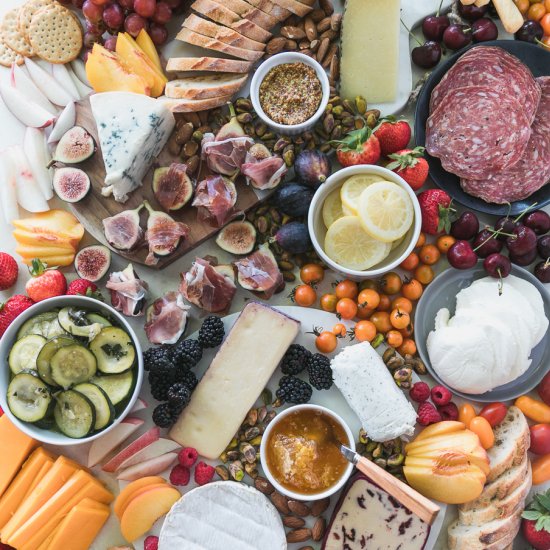 A Late Summer Cheeseboard