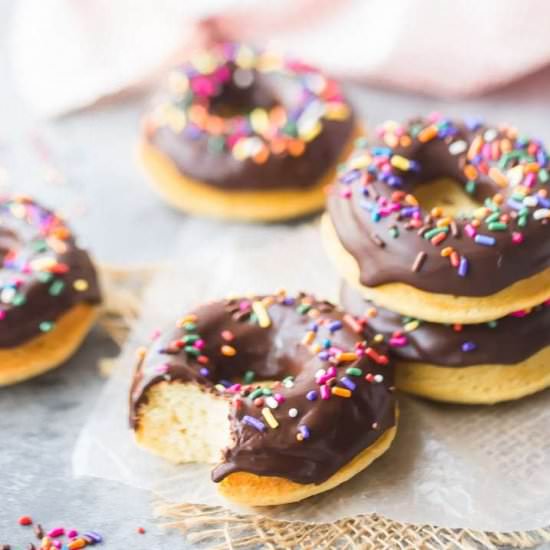 Chocolate Frosted Donuts