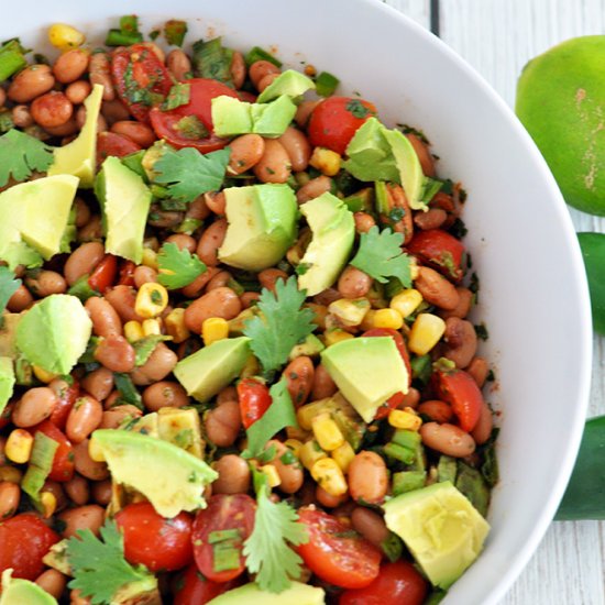 Healthy Pinto Bean Salad