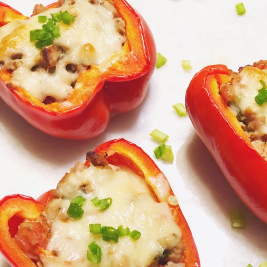 Stuffed bell peppers