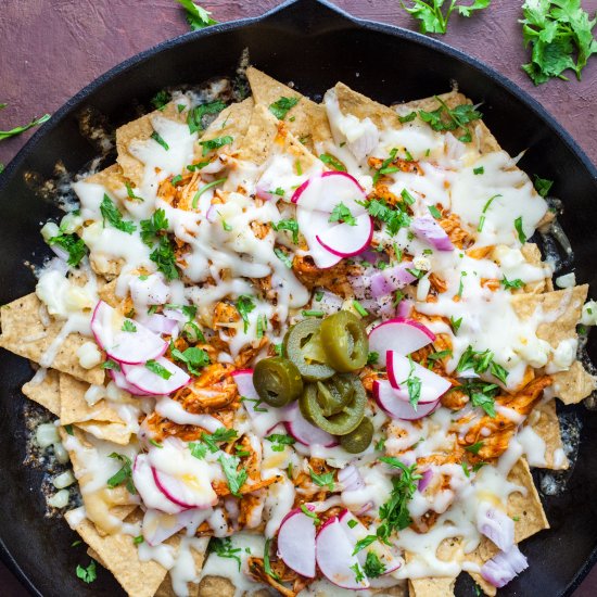 BBQ Chicken Nachos