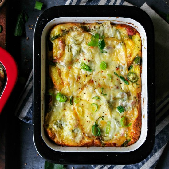 Easy Breakfast Strata