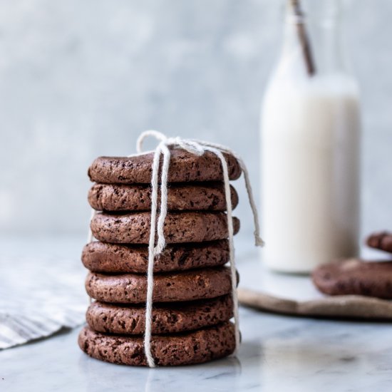 Chocolate Almond Biscuits