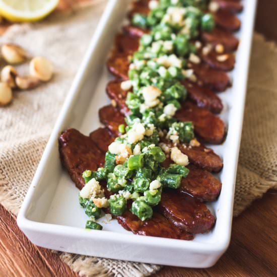 Korean BBQ Tempeh & Salsa