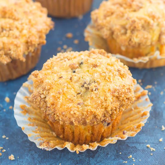 Blueberry Cheesecake Muffins