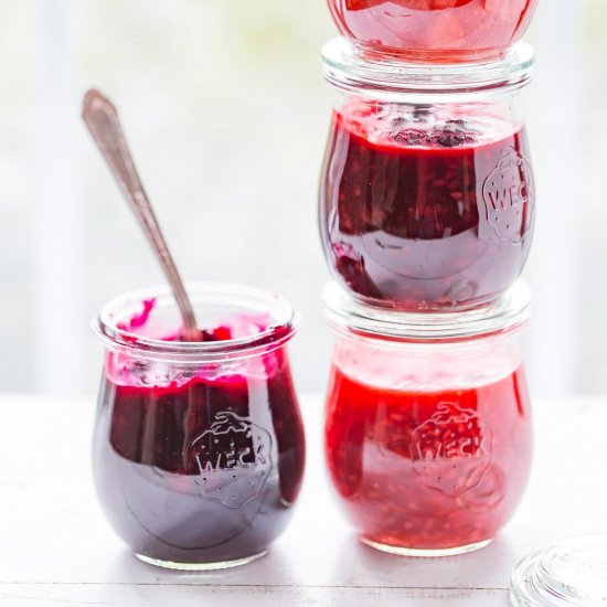 5 Minute Berry Sauce