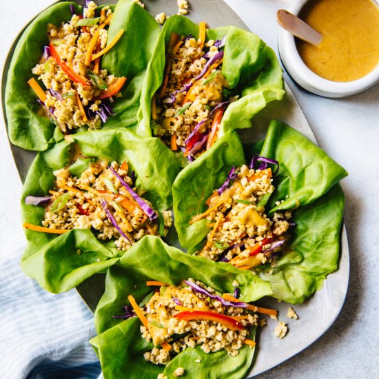 tempeh lettuce wraps