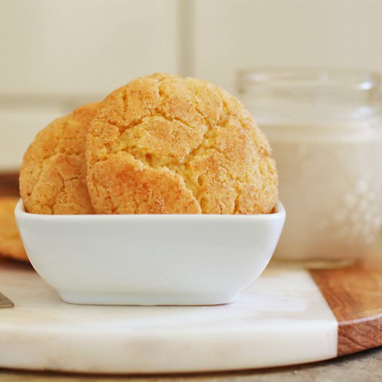 Vegan Snickerdoodle Cookies