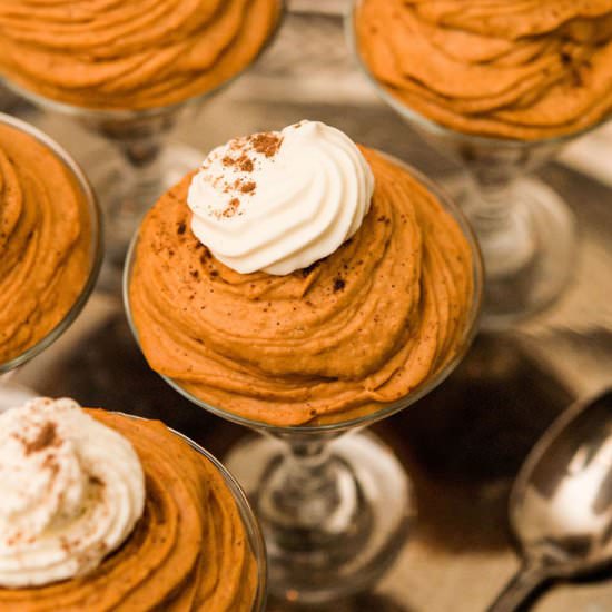 Heavenly Pumpkin Cheesecake Mousse