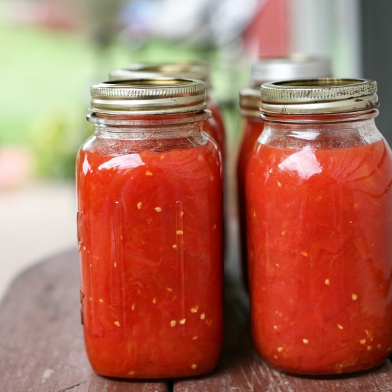 Canning Tomato Juice