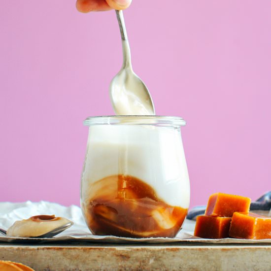 Salted Caramel Coconut Yogurt