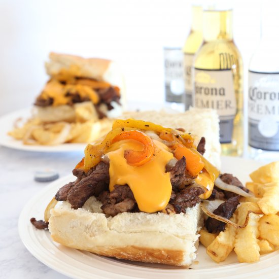 Easy Philly Cheese Steak