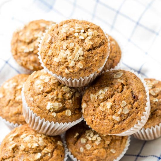 Egg Free Banana Muffins