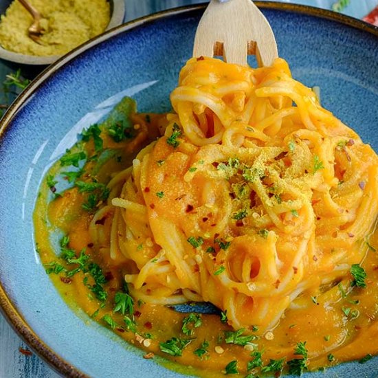 Charred Pepper Spicy Pumpkin Sauce