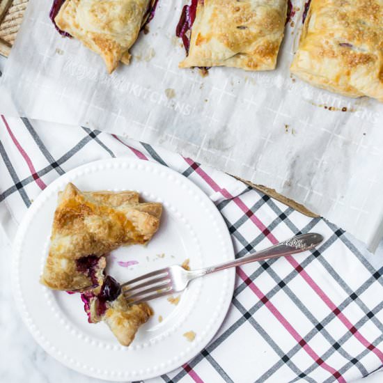 fresh michigan cherry pop-tarts