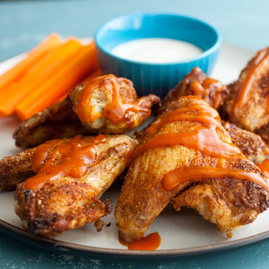 Baked Cajun Chicken Wings