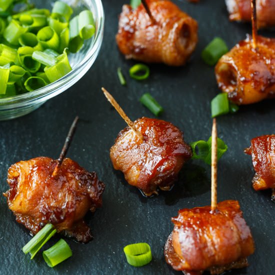 Bacon Wrapped Water Chestnuts