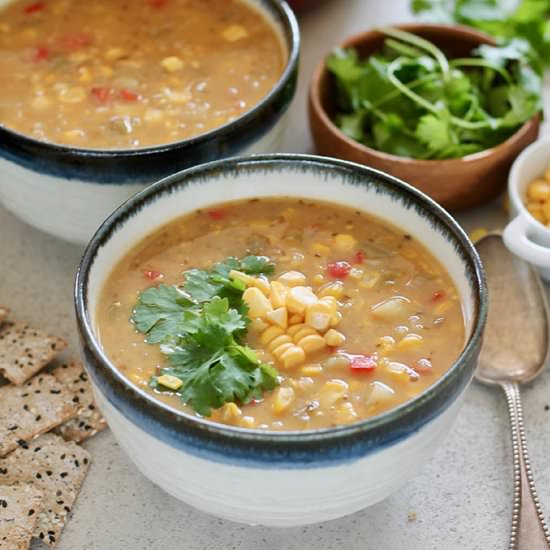 Vegan Corn Chowder