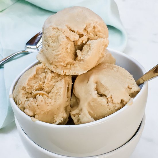 Coconut Sugar Tahini Ice Cream