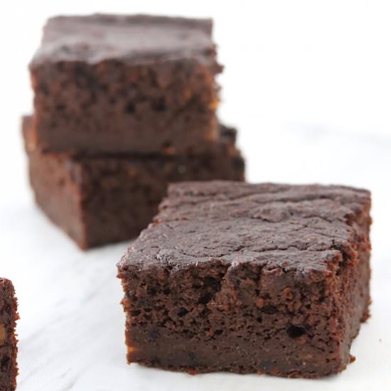 Fudgy Sweet Potato Brownies