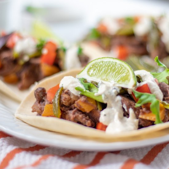 Black Bean & Tempeh Tacos