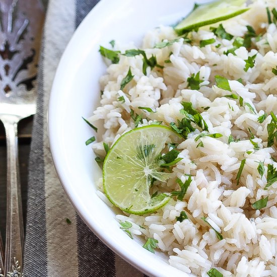 Coconut Ginger Rice