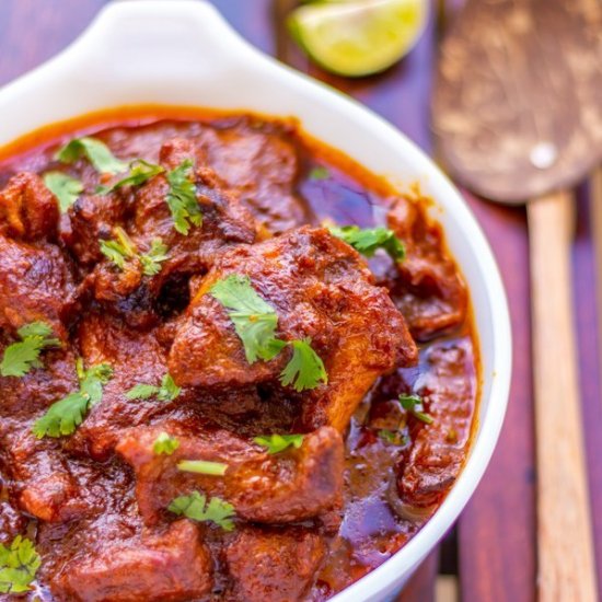 Spicy Slow-Cooked Indian Lamb Curry