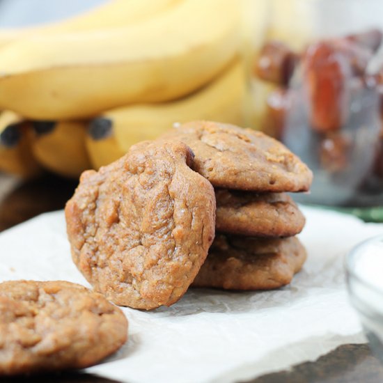 Banana Bread Breakfast Cookies