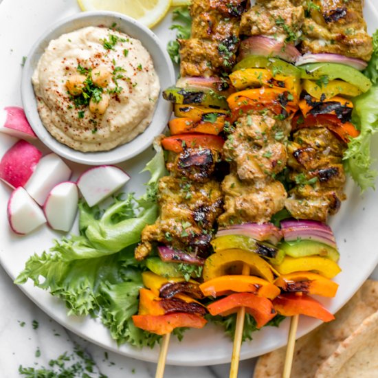 Grilled Chicken Kabobs