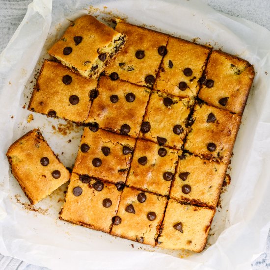 Chocolate Chip Blondies