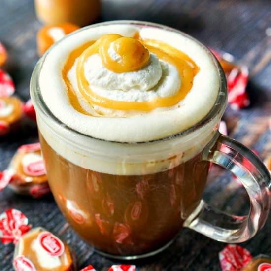 Salted Caramel Cream Coffee