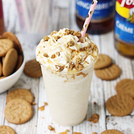 Gingerbread Cookie Cream Frappe