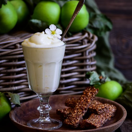 Bramley Apple Snow & Pecan Snaps