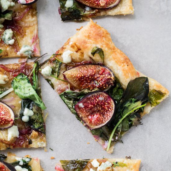 Puff Pastry Fig Flatbread