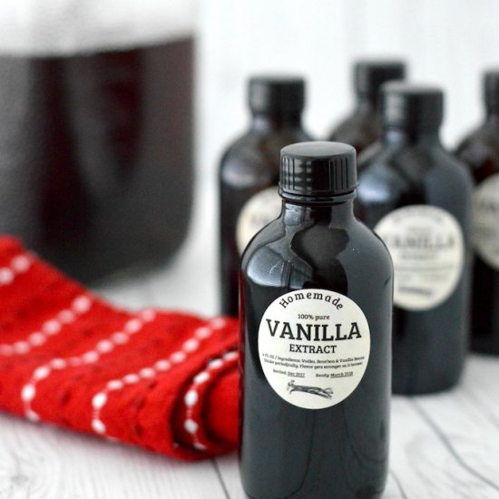 Homemade Vanilla Extract