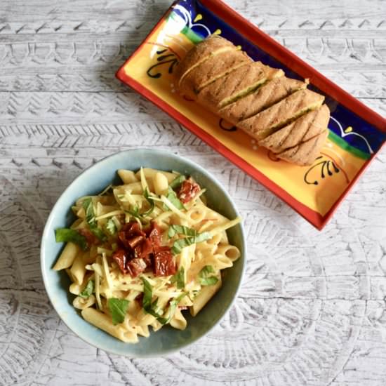 Sundried Tomato Alfredo Pasta