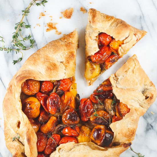 Cherry Tomato Galette