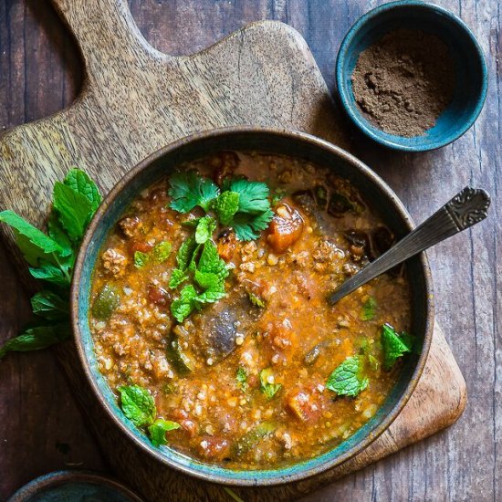 Instant Pot Beef and Vegetable Soup