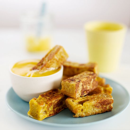 French Toast Sticks & Lemon Butter