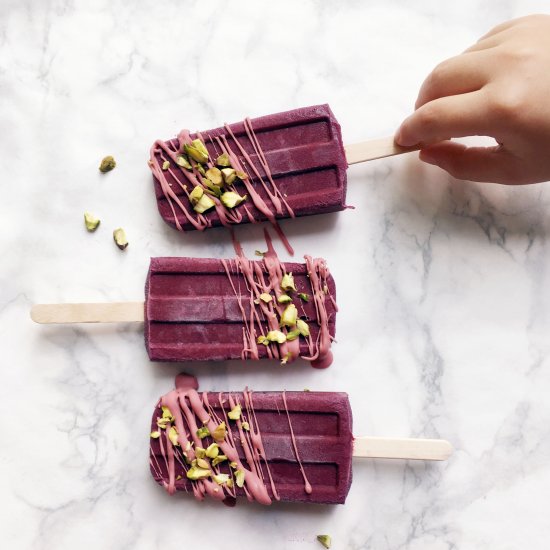 Low Histamine Blackberry Popsicle’s