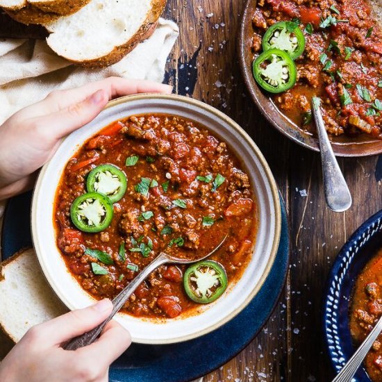 Instant Pot Keto Chili