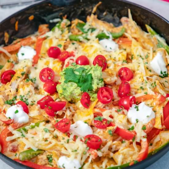 Creamy Fajita Skillet