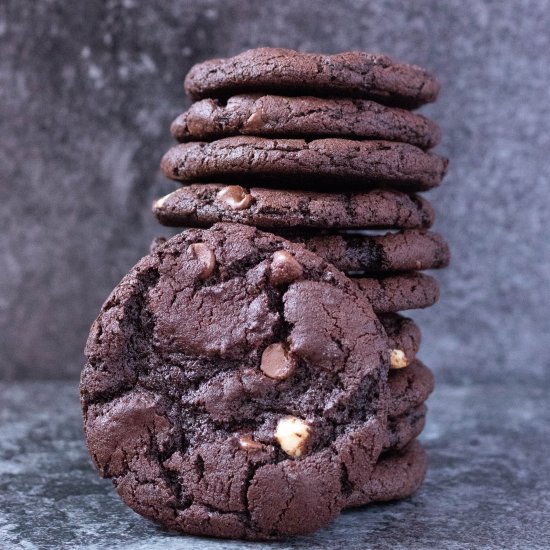 Double Chocolate Chip Cookies