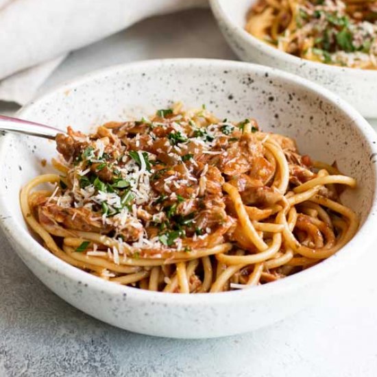 Spicy Chicken Ragu