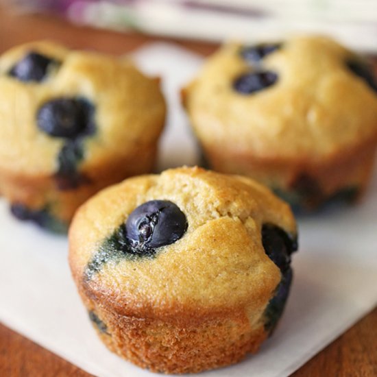 keto blueberry muffins