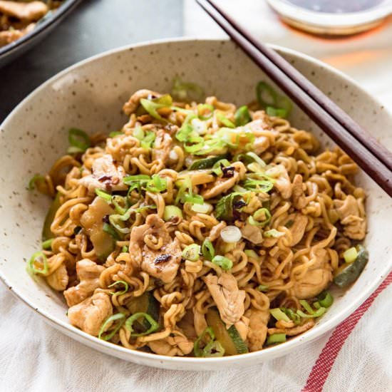 Chicken Ramen Stir Fry