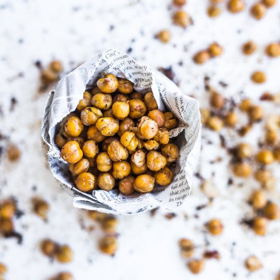 Smokey Roasted Chickpeas